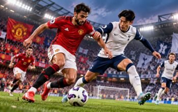 Pertandingan MU vs Tottenham Duel Panas Liga Inggris