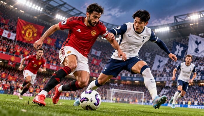Pertandingan MU vs Tottenham Duel Panas Liga Inggris