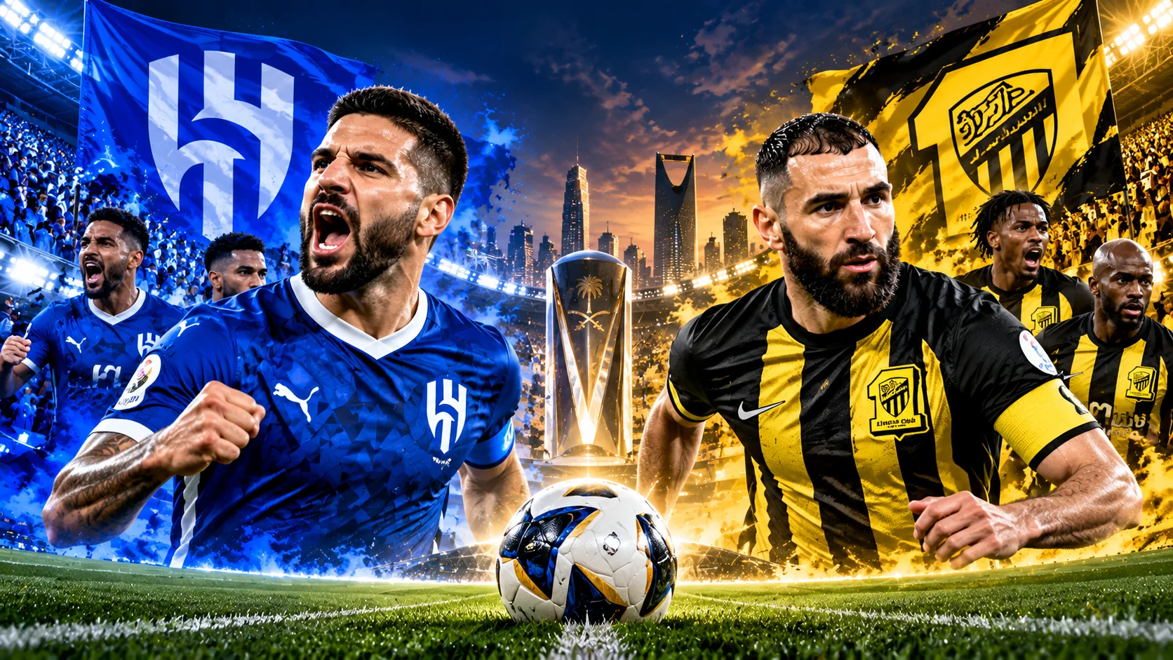 Pertandingan Al Hilal vs Ittihad