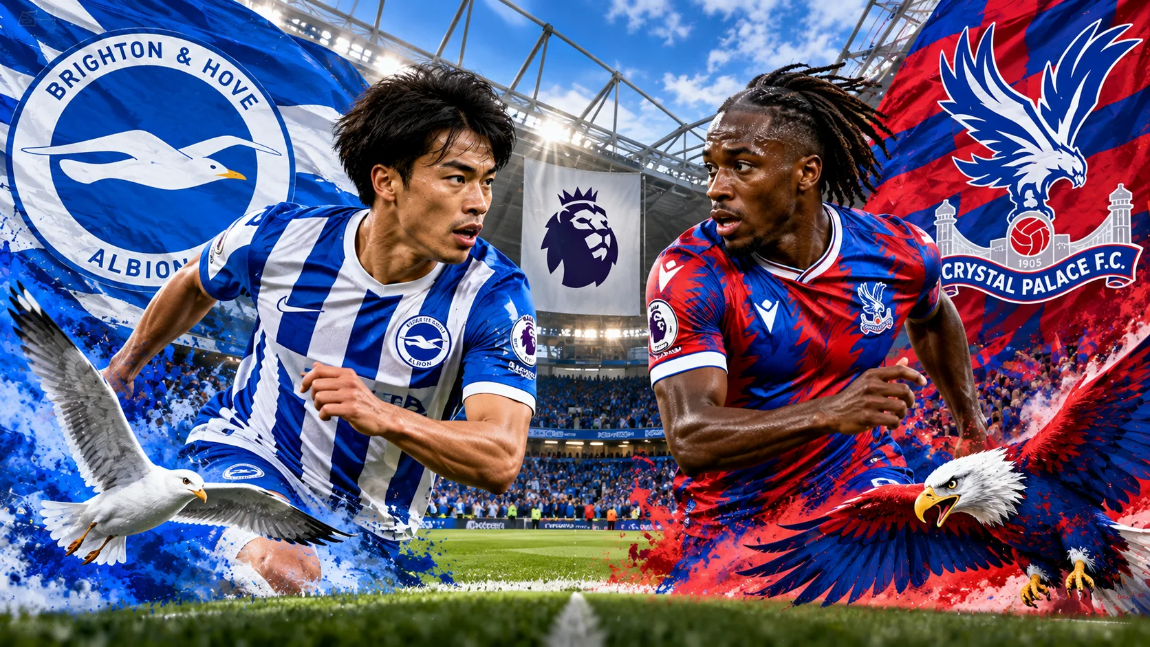 Pertandingan Brighton vs Crystal